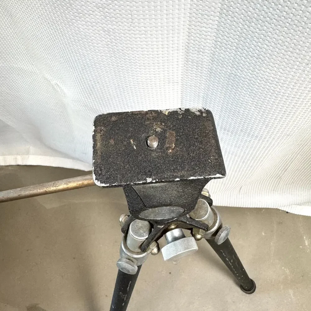 Vintage Tripod Graphic Jr. Model 8092 Graflex Aluminum Camera New York EUC